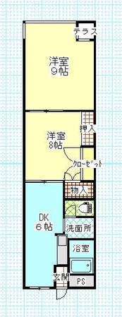 五反野駅 徒歩3分 3階の物件間取画像